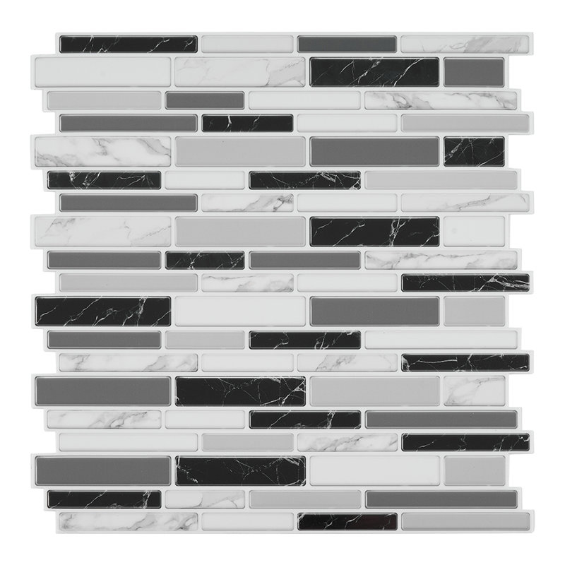No Subject Wall Decals, Black/Grey/White