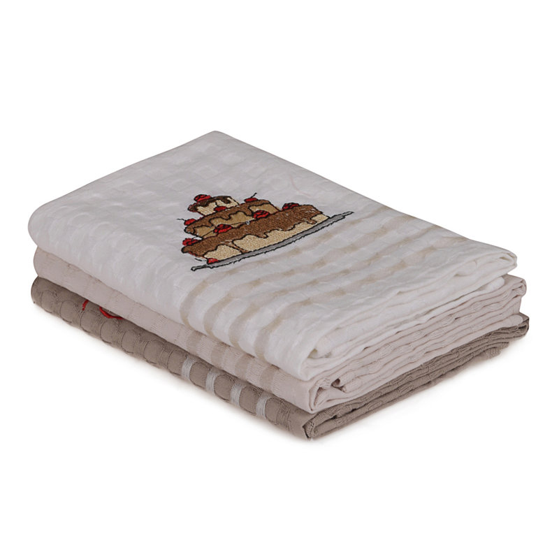 Ensemble de serviettes 3 pièces 100% coton