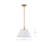 Gertie 13.75" W 1-Light Metal Single Pendant-1268050067