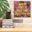 «Epic Graffiti» Flowersay 2 »par Art Licensing Studio, art mural sur toile, 37 po x 37 po-1315356582