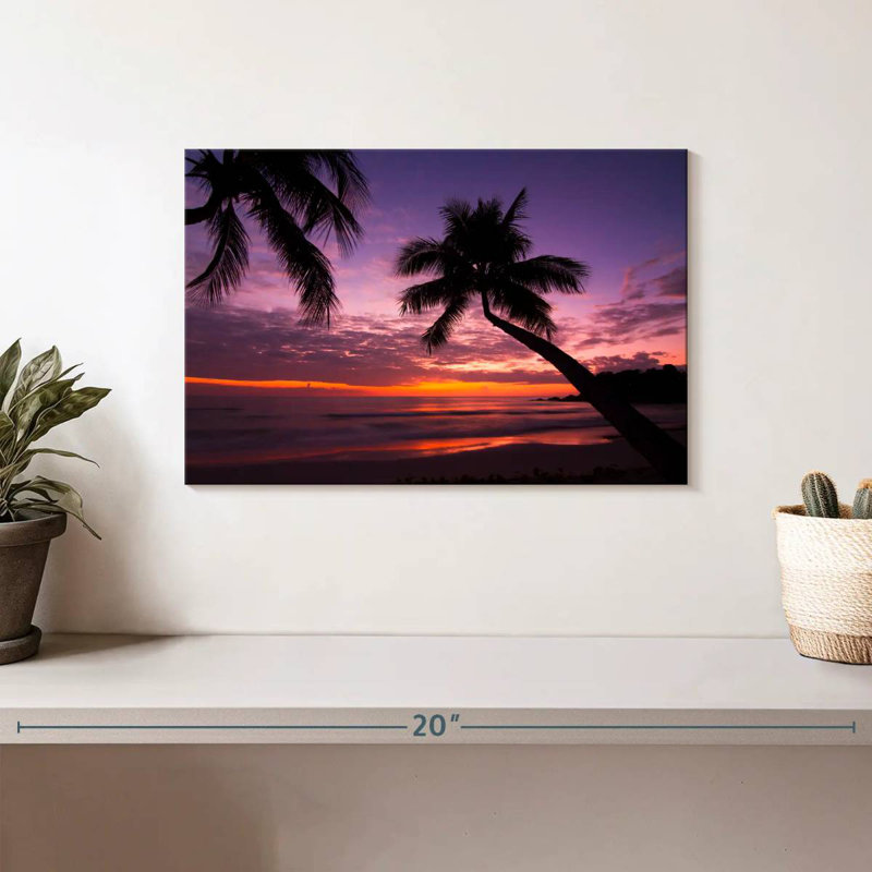 Harnek Palm Koh Samui Sunset, 8" H x 12" W