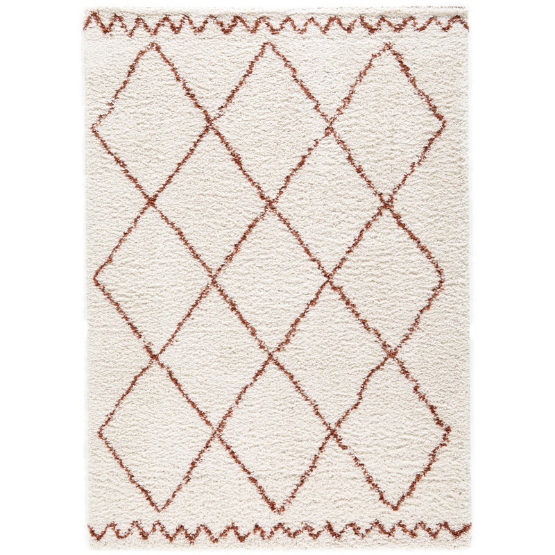 Tilly-Mae Moroccan Shag Area Rug, Rectangle 160 x 230cm