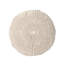 Pouf rond en coton Bordeaux, beige-1420671970