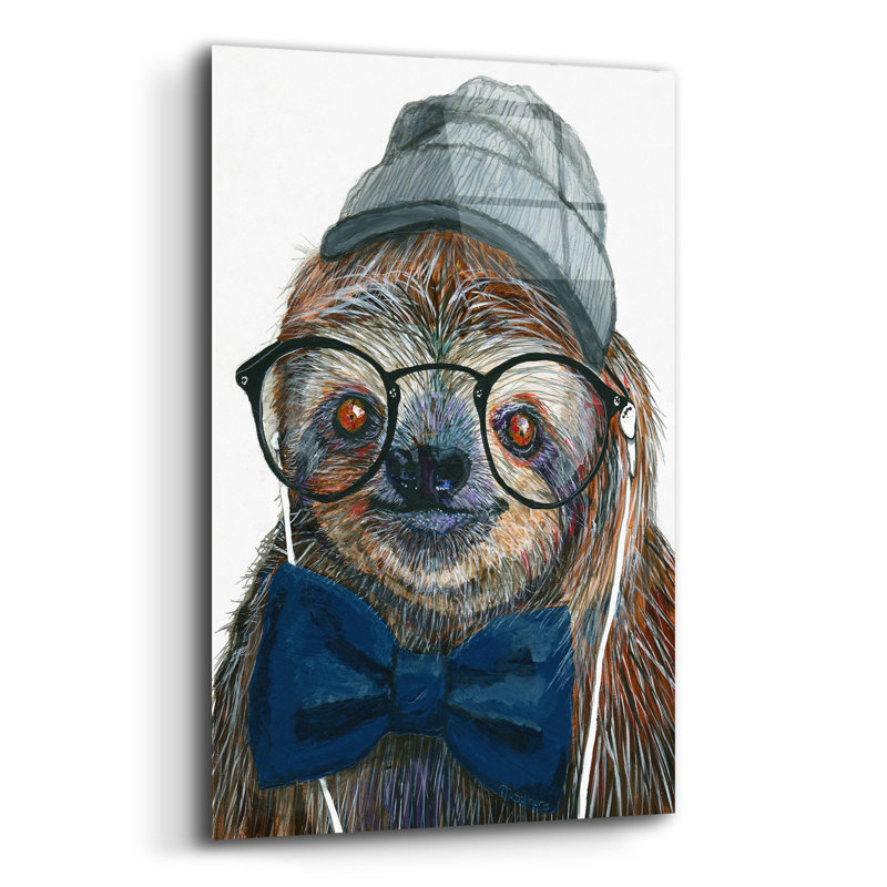 «Hipster Sloth» par Melissa Symons, H 24 po x l 16 po