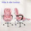 Massage Office Chair PU Leather Seat-1195565259