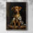 ANIMALS Series CXC Framed Print - Solid Wood