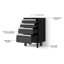 Ensemble de 6 armoires de garage Bold XL Series avec outil, base, armoires murales, plan de travail en bambou et Casier-119048801