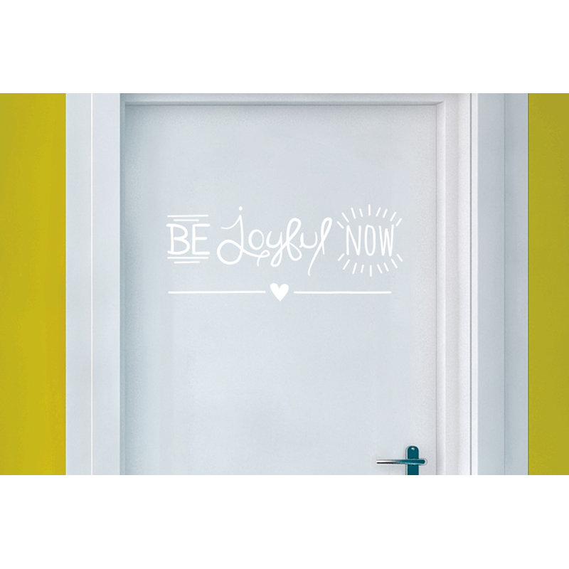 Non-Wall Damaging Wall Decal, White