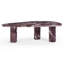 Grande table basse rouge Colet Levanto