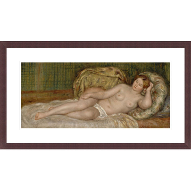 Nu sur les coussins aussi appelé Large Nude (Nu sur les coussins dit aussi Grand nu) par Pierre-Auguste Renoir