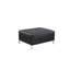 Canapé et méridienne en cuir véritable de 106 po avec repose-pieds-18540679-28456906