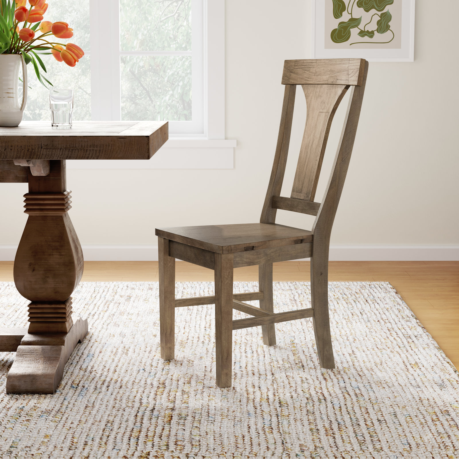 Edelen Solid Wood Side Chair