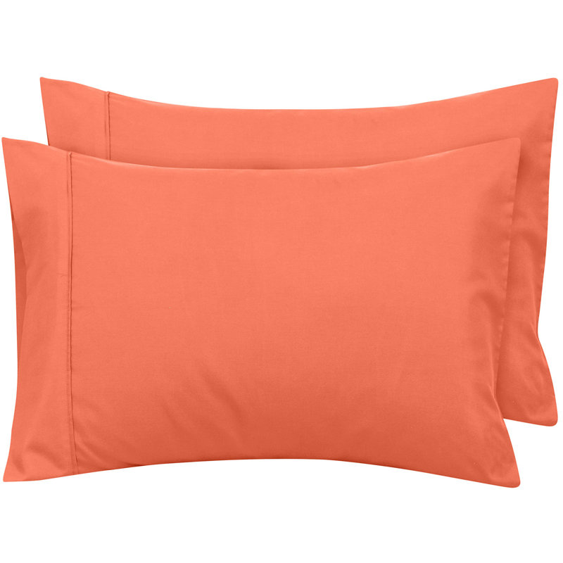 Royale Linens | Bed Pillow Cover | Pillowcases | Brushed Microfiber Wrinkle & Fade Resistant | Soft & Cozy| Size Pillow Case
