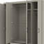 4 Door 2 Drawer Wardrobe With Mirror-111592126