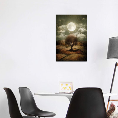 Il était une fois ... l'arbre solitaire par Viviana Gzalez - impression d'art graphique