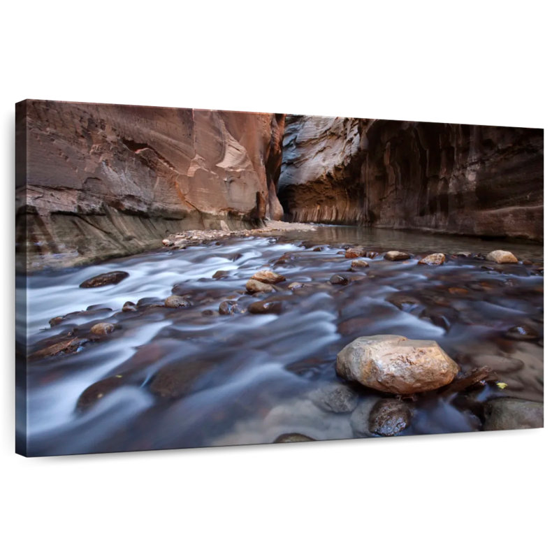 Alvord Zion Park, rivière Vierges, H 32 po x l 48 po