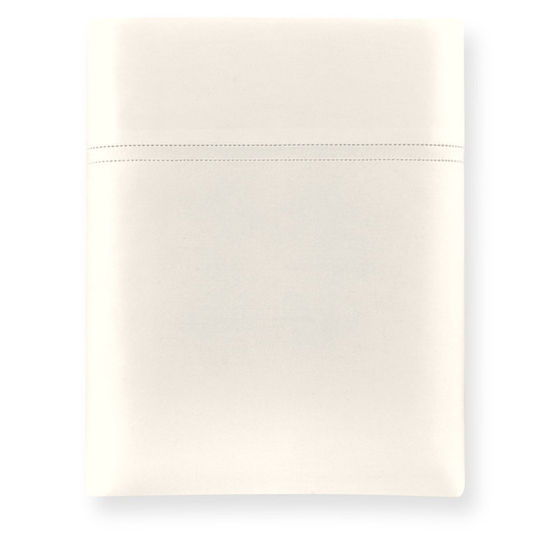Lyric Fitted Sheet, White, King