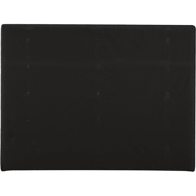 Lit en tissu Adam Boucle, Grand, Tissu bouclé noir