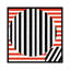 Albree Modern Inner Circle, impression sur toile-730347087-793108557-793108554