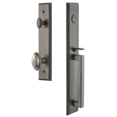 Carré Complete Inactive Dummy Handleset with Eden Prairie Knob and Rosette