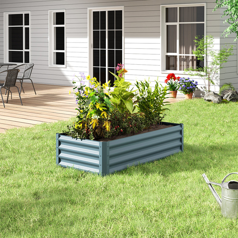 Trejos Planter Box, Grey