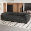 Canapé droit modulaire avec rangement pour grand salon à aire ouverte-1623905889