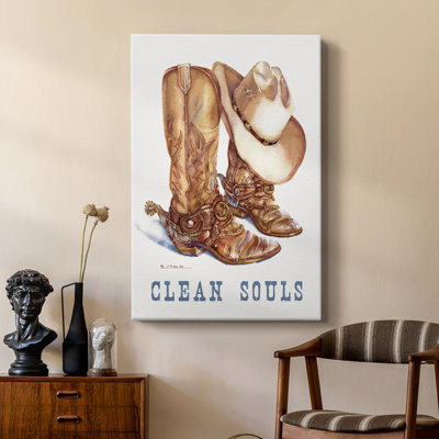 Clean Souls -Custom Wrapped Gallery Cavas