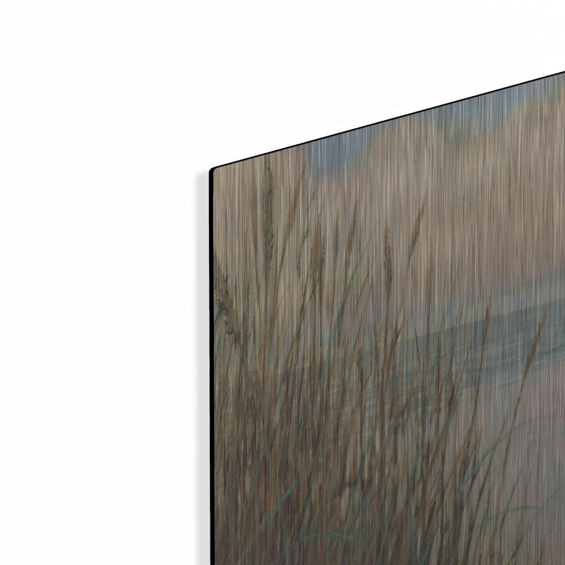 «Beach Trail I» par James Wiens, art mural en métal, H 12 po x l 16 po