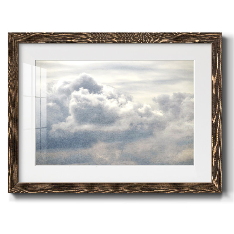 From Above II, reproduction d'art encadrée, Noyer, H 14 po x l 20 po x P 1,5 po