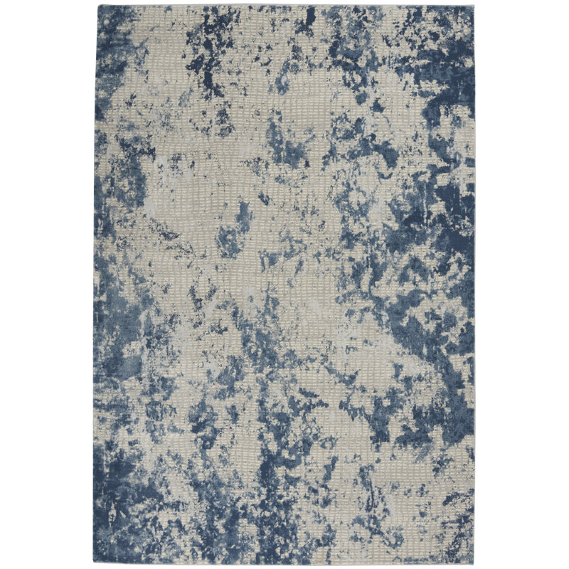 Tapis gris Modern, Rectangle 3 pi 11 po x 5 pi 11 po
