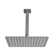 1-Spray Patterns With 2.5 GPM 9.84 In. Ceiling Mount Fixed Shower Head In Brushed Nickel