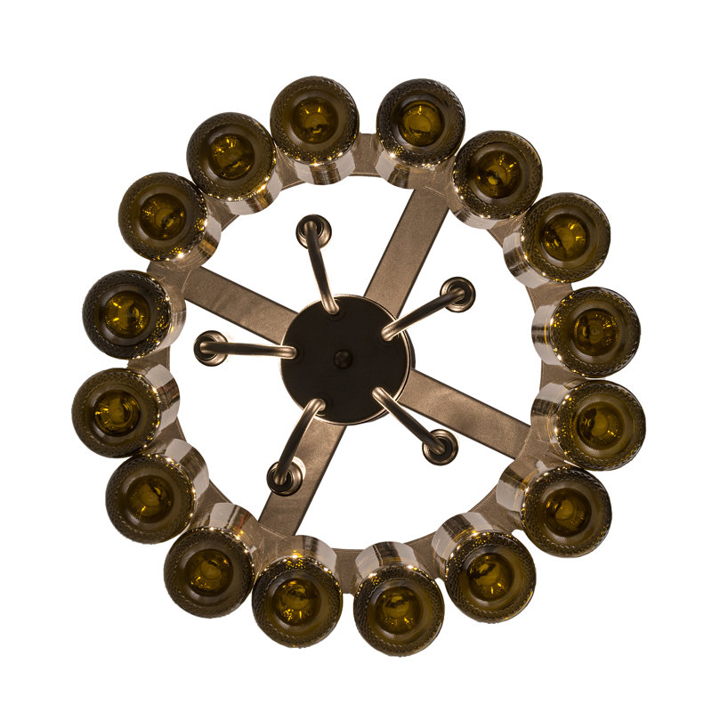 Metro Fusion 5 - Light Semi Flush Mount