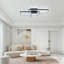 Canace 3-Light RectangleLED Flush Mount Ceiling Light-830285389