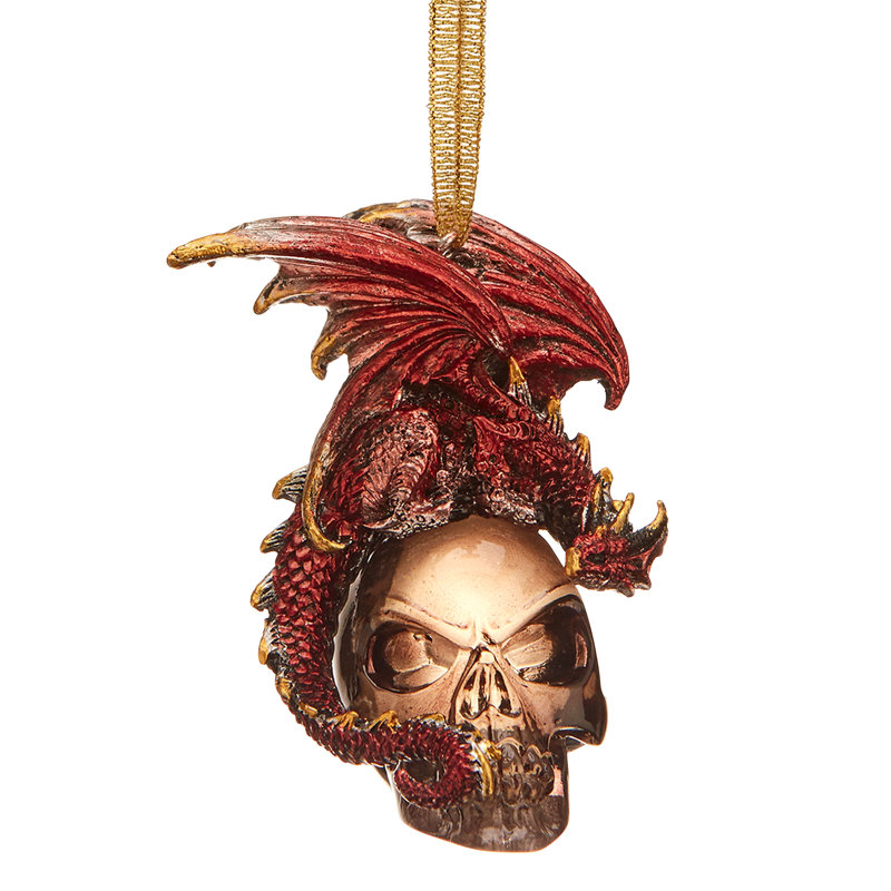 7.62cm Handmade Resin Dragon Hanging Figurine Ornament