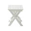 Ensemble de petites tables pliantes et chaises rectangulaires HiPS avec 2 chaises blanches-1135447429