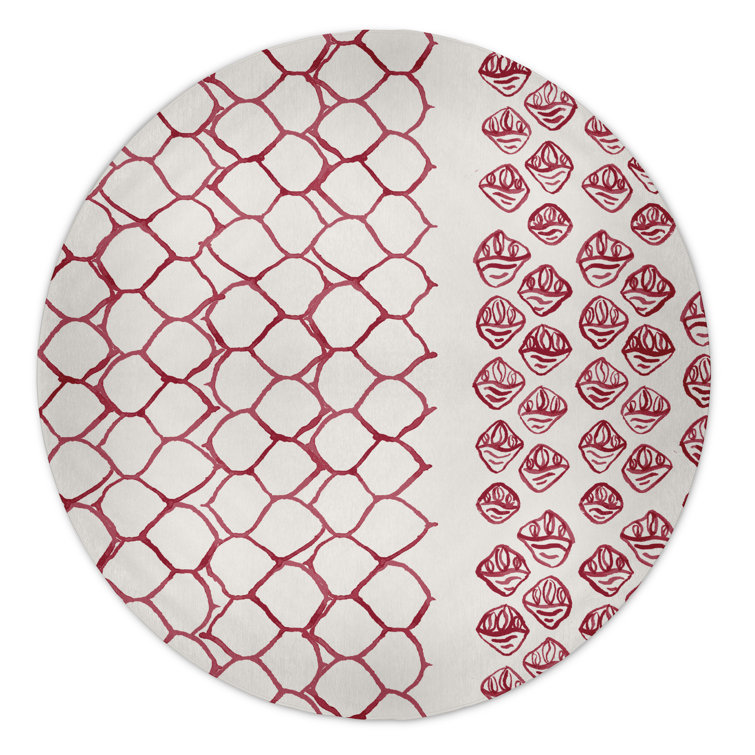 Chenille Geometric Indoor Rug