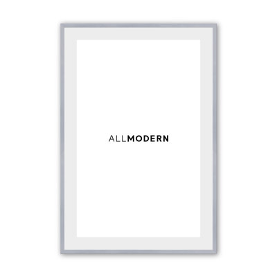 Willin Solid Wood Picture Frame with Mat