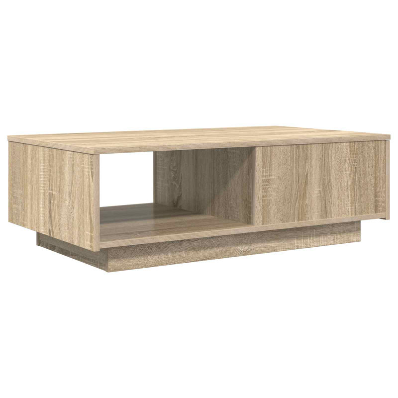 Coffee Table with Storage, Sonoma Oak