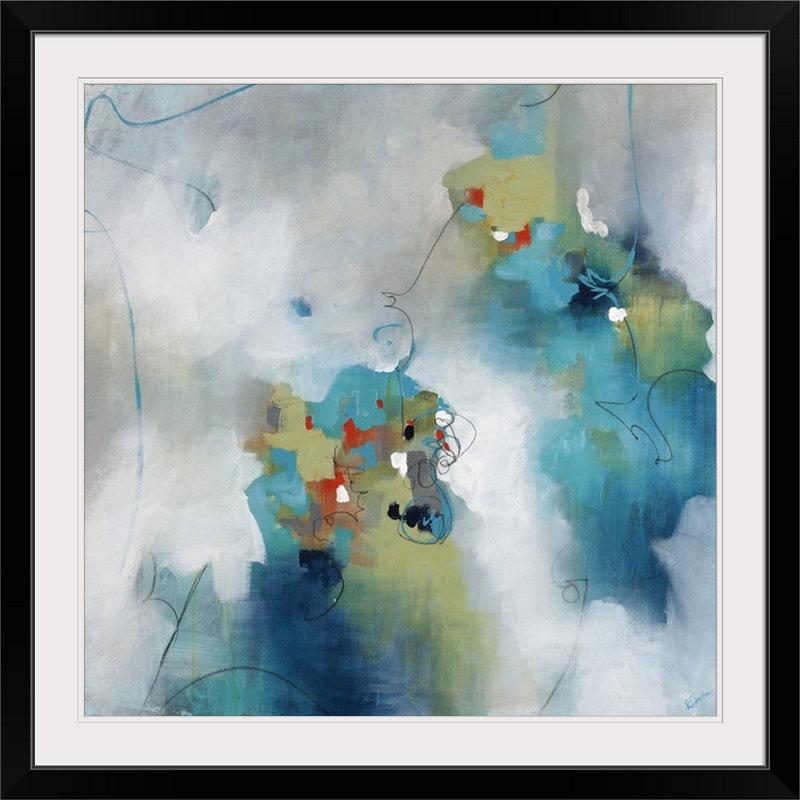 « i » rikki drotar,, reproduction d’art Flawless, H 30 po x l 30 po x P 1,5 po, Toile