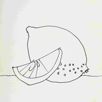 «Lovely Lemons II», impression sur toile tendue