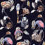 HACKNEY EMPIRE Wallpaper - Midnight 9'10" - full height wallpaper