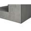 Table d'appoint carrée polyvalente pour une utilisation intérieure ou extérieure, parfaite comme table d'appoint, table de chevet ou table de bout dans les espaces modernes et contemporains.-602973859