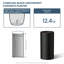 Grand pot / pot rond en béton avec trous de drainage-1041884654-1045739928