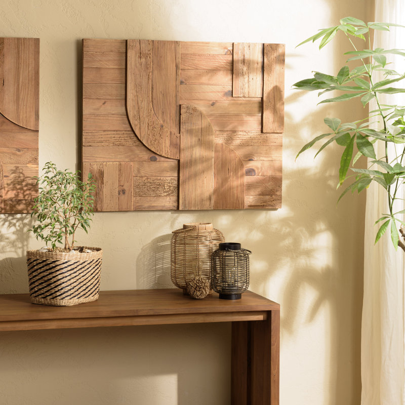 Frostburg Wall Decor on Solid Wood
