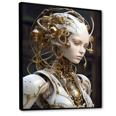 «Femelle robotique adversaire II», reproduction sur toile