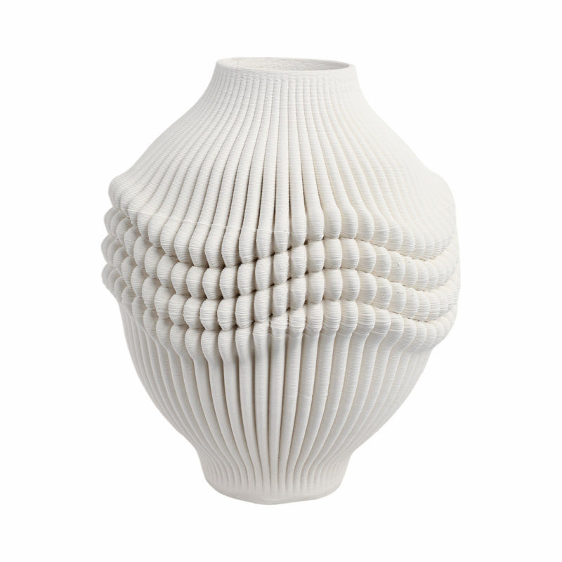 Coulter Handmade Stoneware Table Vase, 14" H x 12" W x 12" D