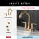 Trinsic Wall Mount Square Open Towel Ring Bath Hardware Accessory