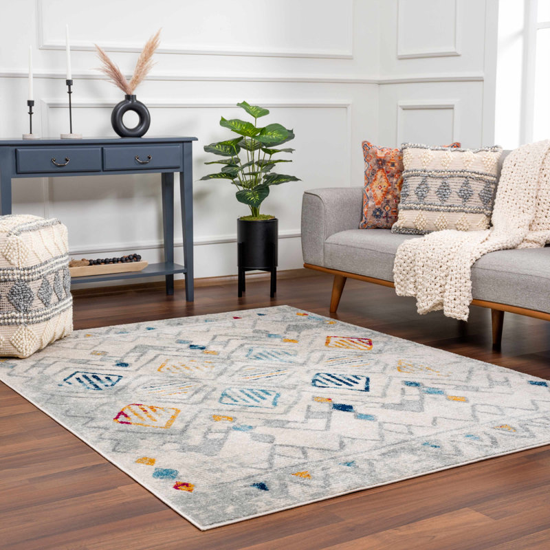 Southwestern Indoor Rug, Rectangle 7'10" x 10'3"