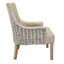 Chaise avec revêtement Alfresco - sable Seminyak
