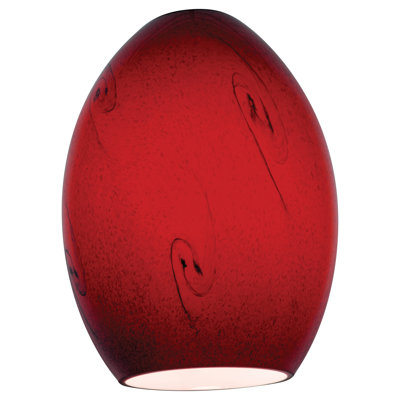 FireBird - Abat-jour en verre suspendu Brandy